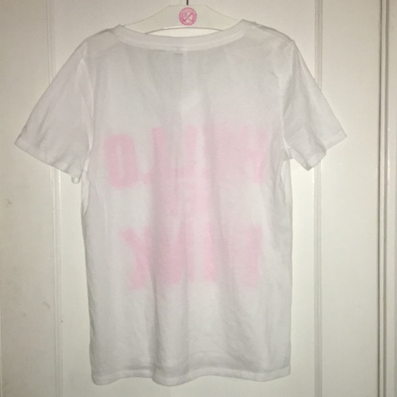 PINK Victoria’s Secret v-neck tee - Picture 3 of 3
